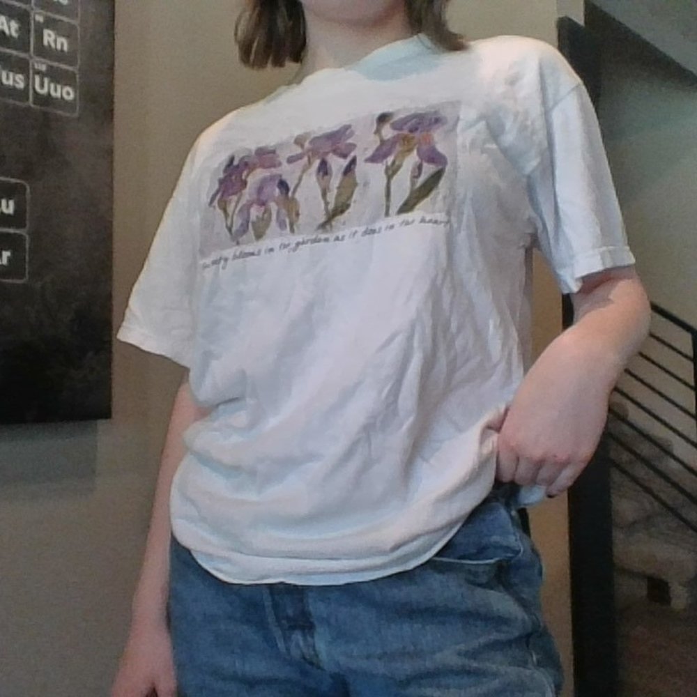 Graphic Flower T-shirt